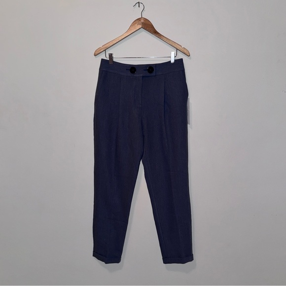 NWT 🏷️ Women’s Calvin Klein US 6 Periwinkle Dress Pants with Pockets - Picture 9 of 13